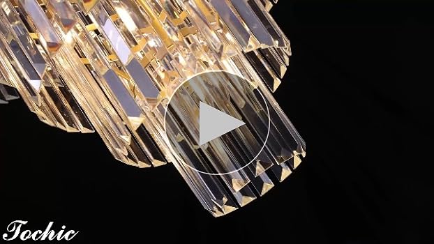 値下げ THEビストロGOLD TOCHIC Gold Chandelier 5 Tier Modern