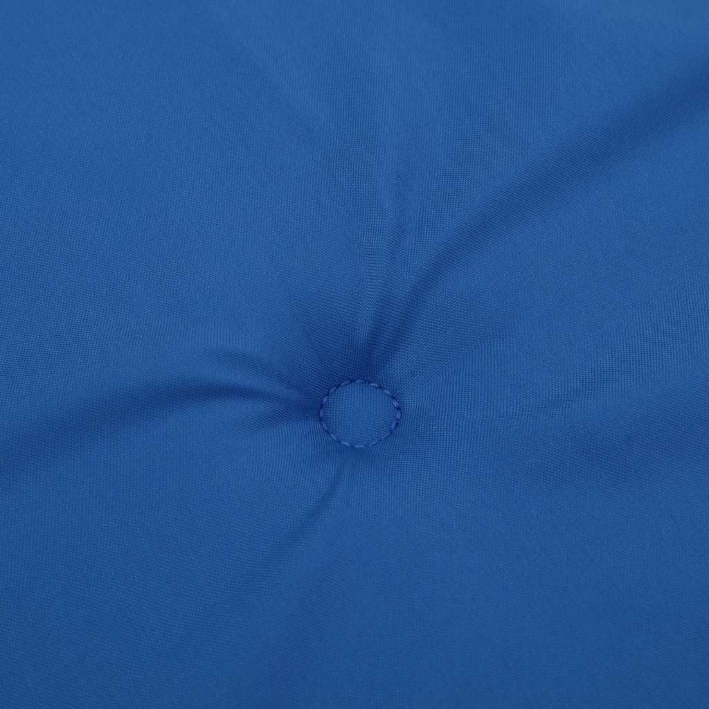 vidaXL Cuscini Sedia con Schienale Alto 6 pz Blu Reale Tessuto Oxford