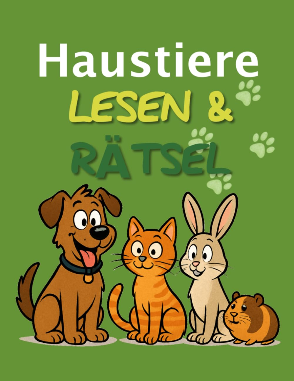 Haustiere: Lesen und Rätsel