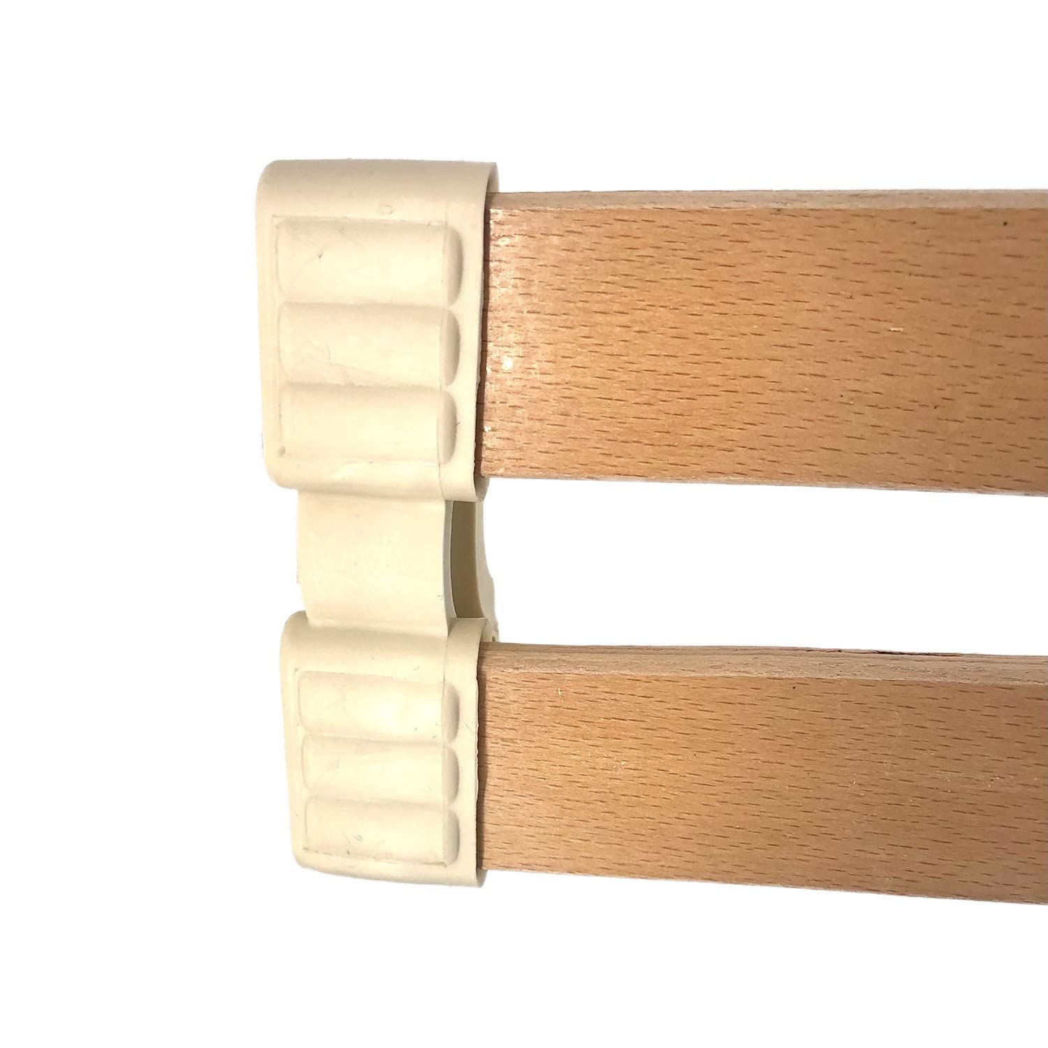 Soluko - Kit 4 Supporti ammortizzati porta doghe da 38mm a 2 posti mod. SEBS