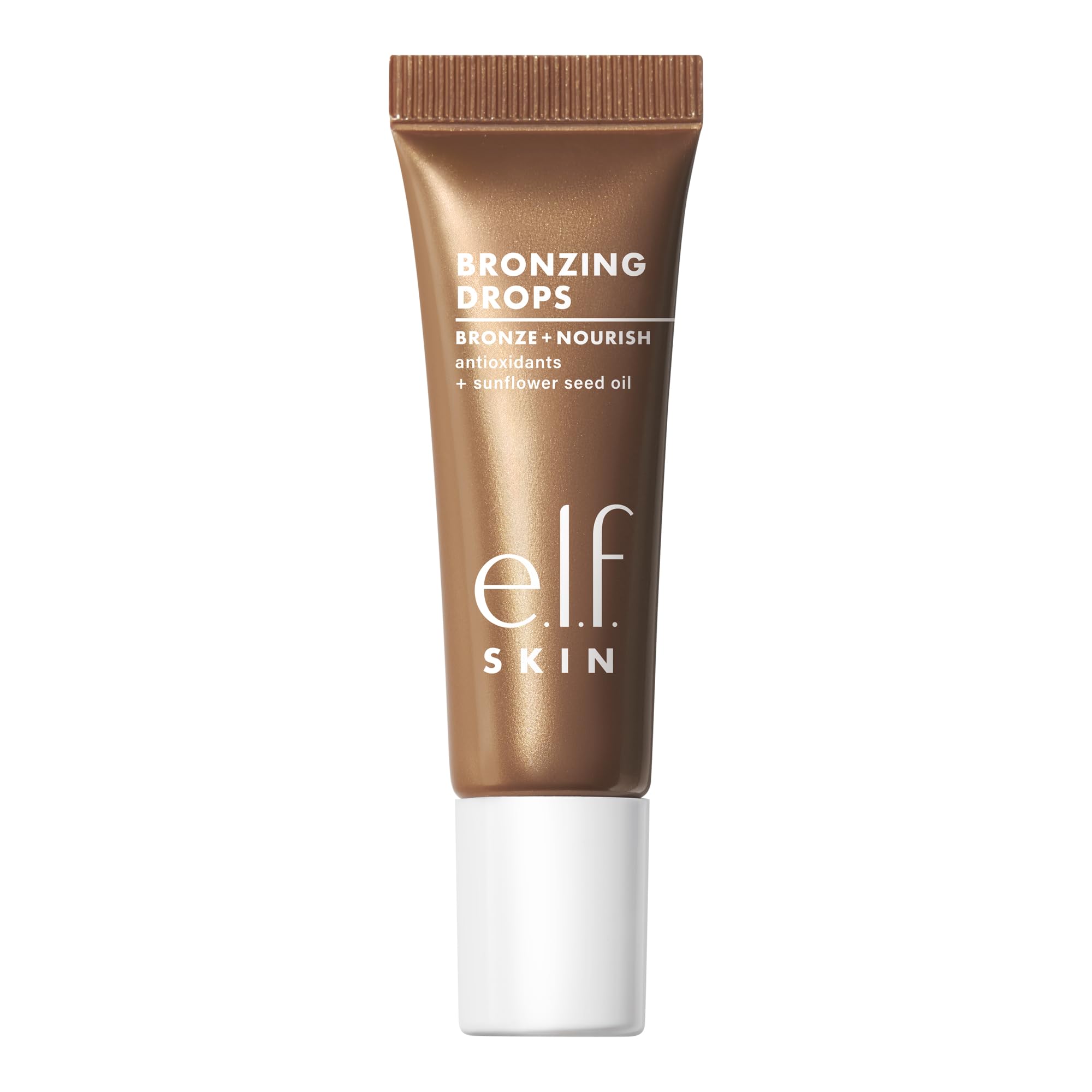 e.l.f. SKIN Bronzing Drops Mini, Liquid Bronzer For Face & Skin, Creates A Sun-Kissed Glow, Infused With Vitamin E - Image 4