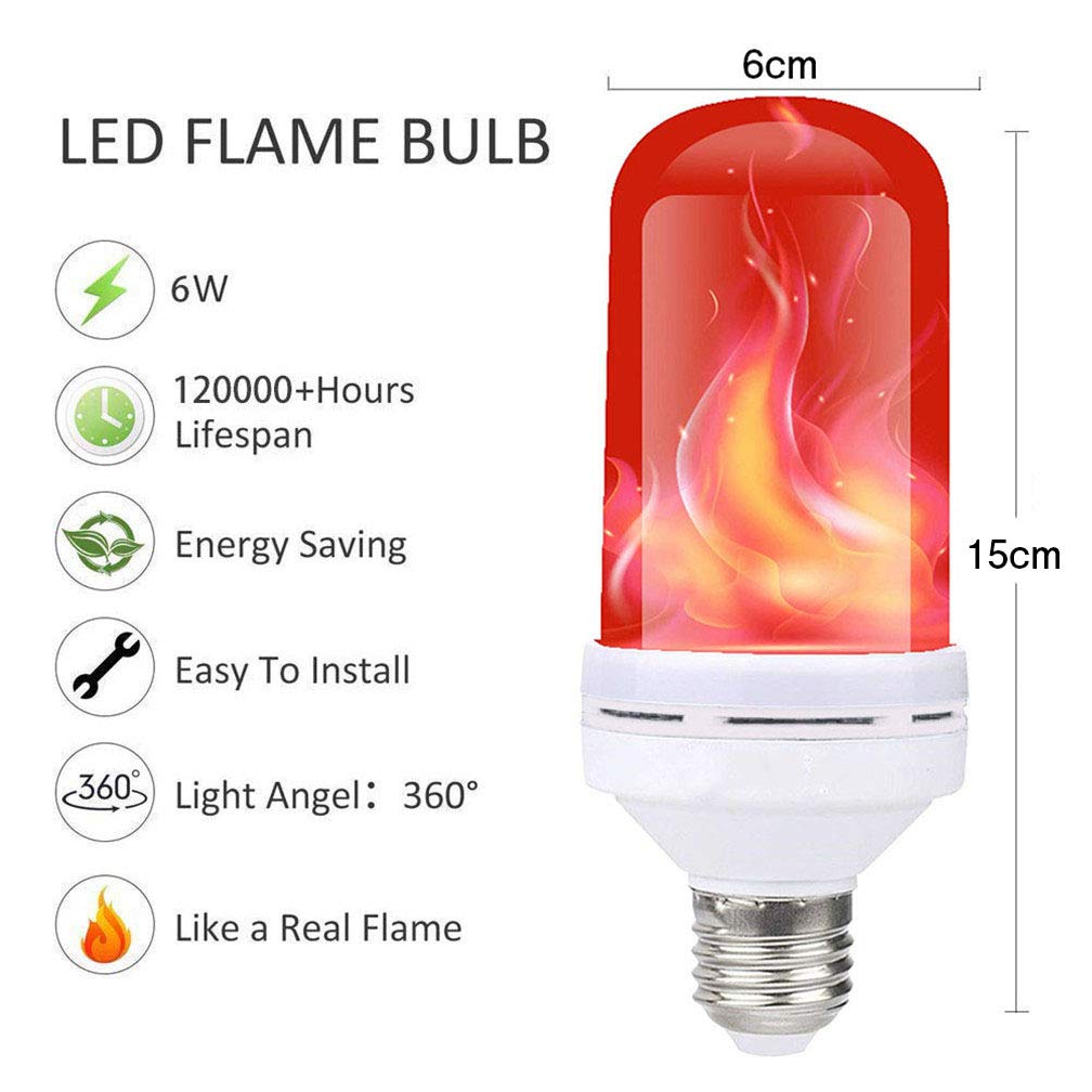 Acheter La Vague FLAME Ampoule LED à Effet De Flamme 1 Pièce à Bas Prix
