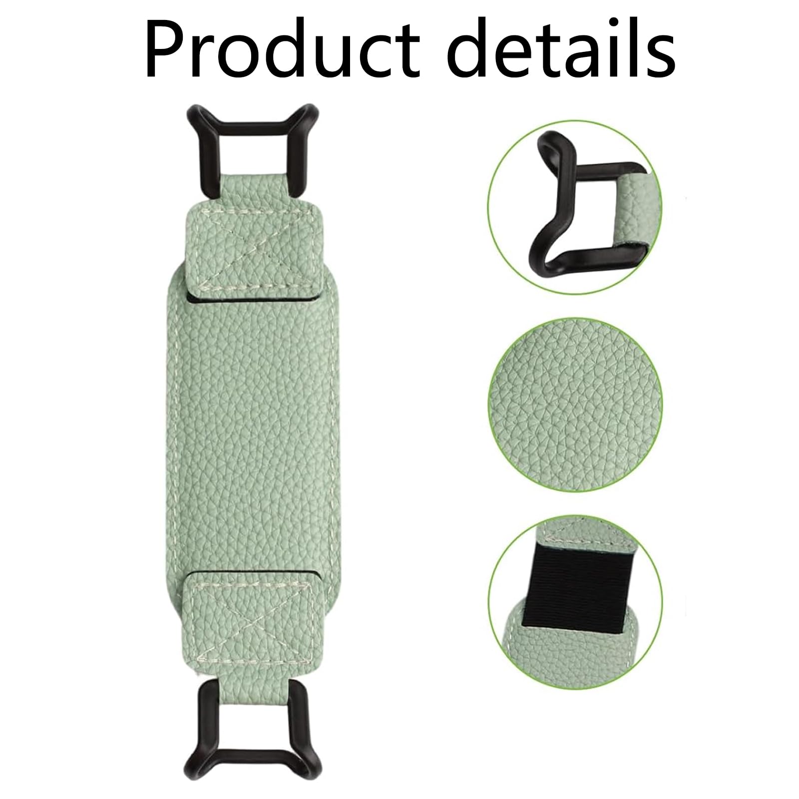 2 PCS Kindle Hand Strap, Kindle Grip, Secure Device Holder for Reading and Gaming, Universal Hand Strap with Patterned and Green Styles ﻿ - 4