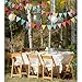 EDATOFLY 240M Multicolor Bandera banderín 450 Banderas banderines de Nailon Guirnalda de...