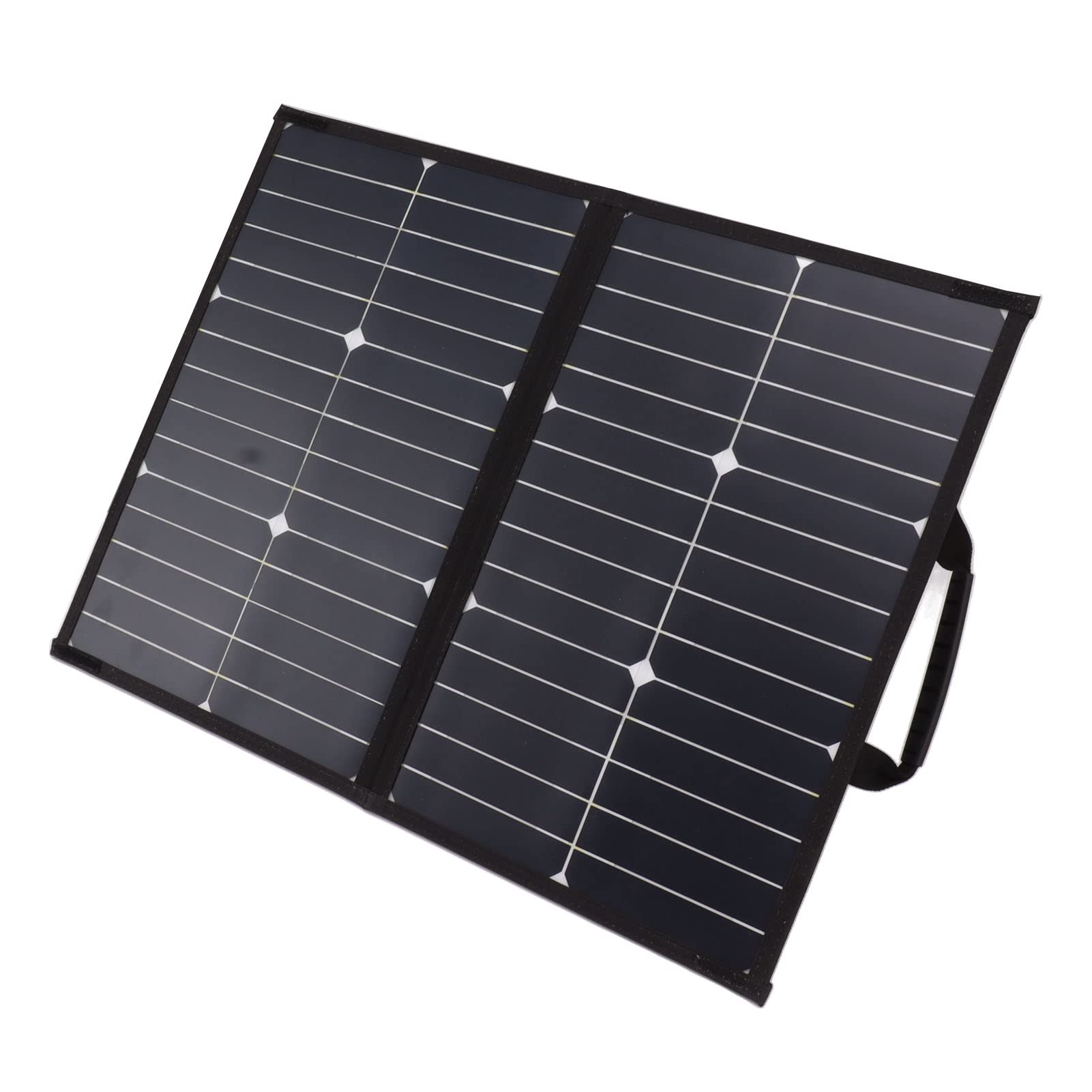 Garosa Borsa Pieghevole per Pannello Solare, Custodia Pieghevole per Pannello Solare Borsa per Portatile 18V 42W, per Campeggio, Escursionismo, Ricarica del Telefono, Uso Multiplo per Auto, Barche,