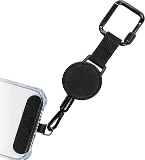 携帯ストラップ - 落下防止 ケータイキーホルダー - 携帯用ランヤード | アウトドア旅行サイクリングスキーハイキングアドベンチャーフィッシング向け