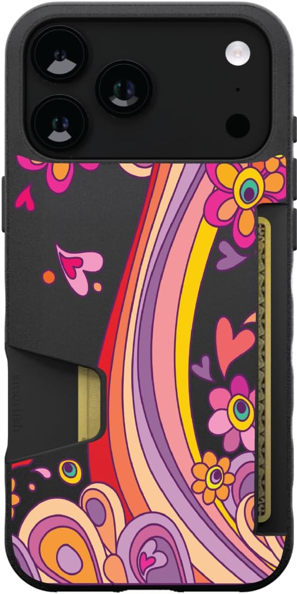 Smartish - Groovy Baby - iPhone 17 Pro Max Wallet Case - Wallet Slayer Vol. 1 [Slim + Protective] Credit Card Holder - Fits iPhone 17 Pro Max