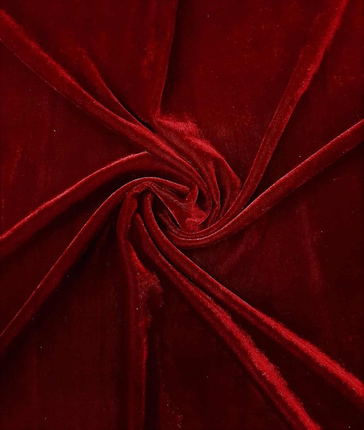 PurpleFly-spreading joy Velvet Fabric Decorative Soft Smooth & Silky Cloth for Home Furnishing, Curtains,Pillows/Cushions and Craft Material (2 Meter, Maroon) (B0CLDPJ69T) Amazon Price History, Amazon Price Tracker