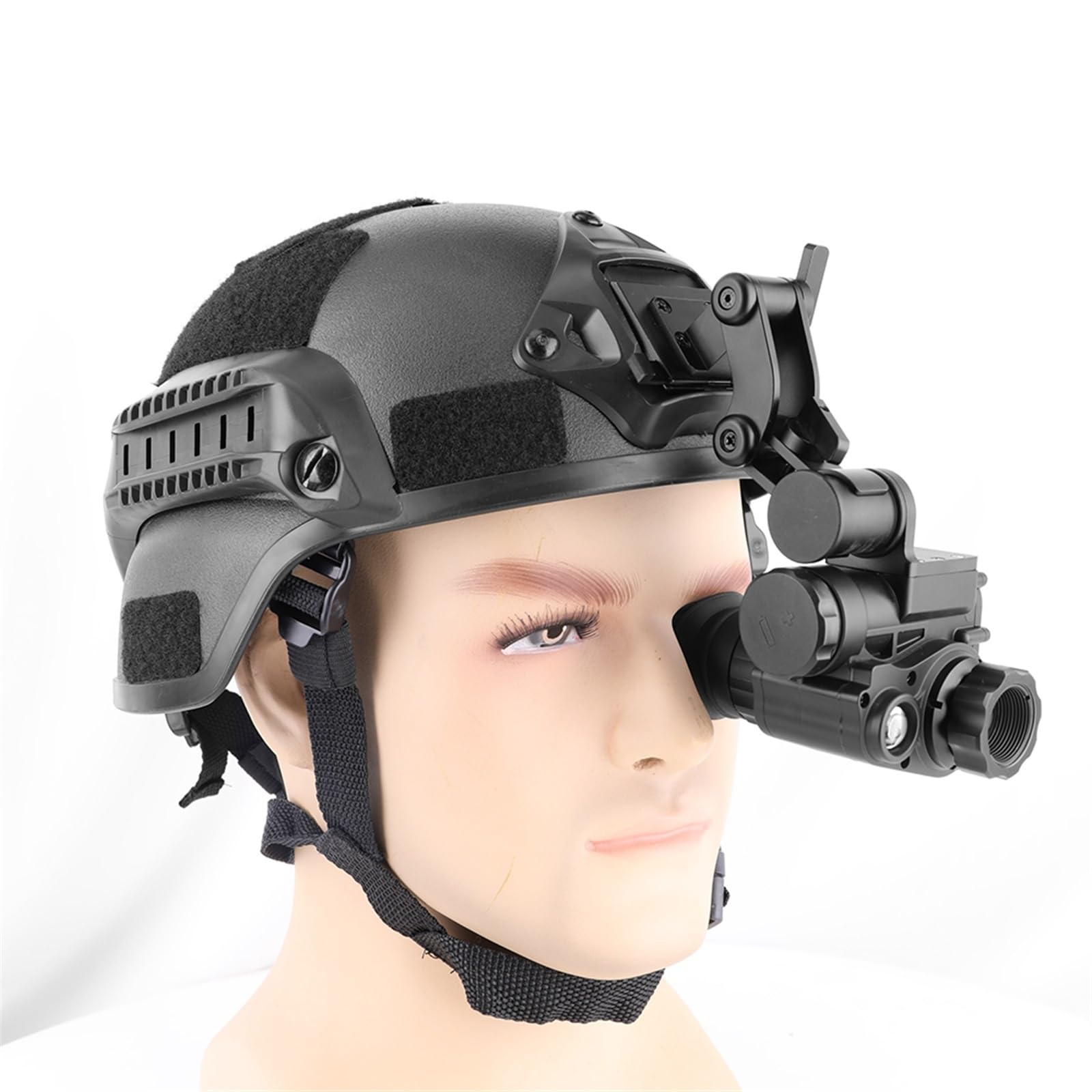 Gogle noktowizyjne, Noktowizor montowany na głowie Googles zakres podczerwieni Mini zielony noktowizor monokularowy 1080P HD cyfrowa kamera NV z Wi-Fi(NVG10 only)