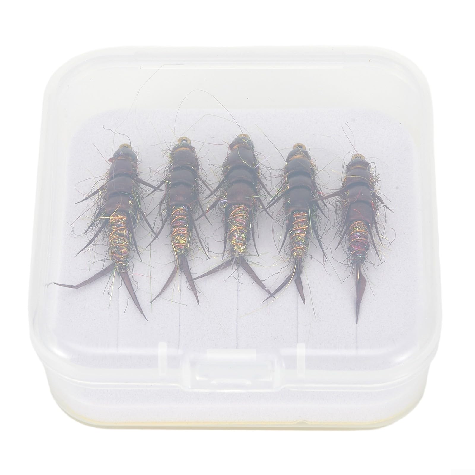 assortiment de 5 nymphes de stonefly ultra-réalistes (nymphe