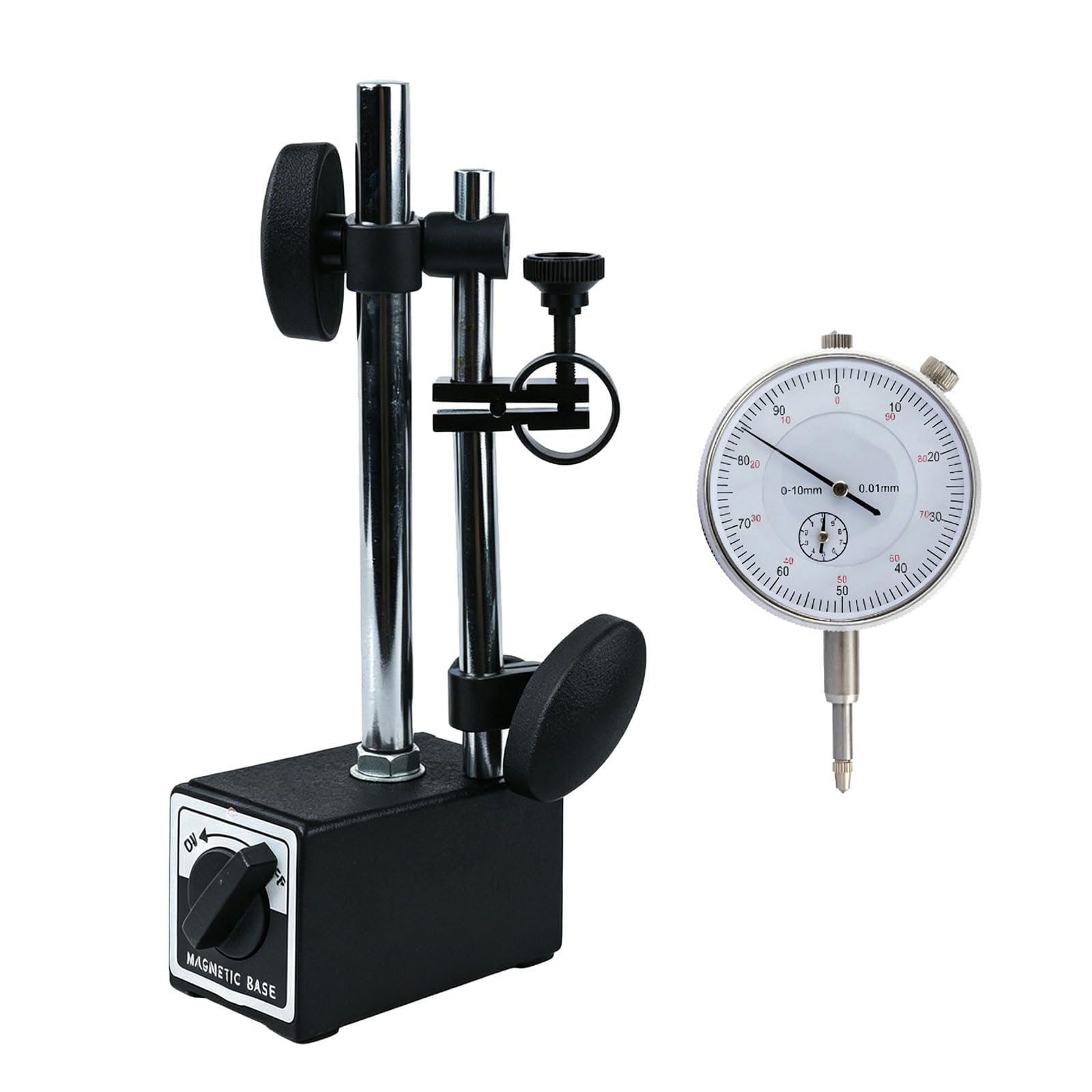Base with Fine Heavy Duty Stand for Dials Indicators and Precisions Measuring in Metalworking Workshop Measuring Equipment