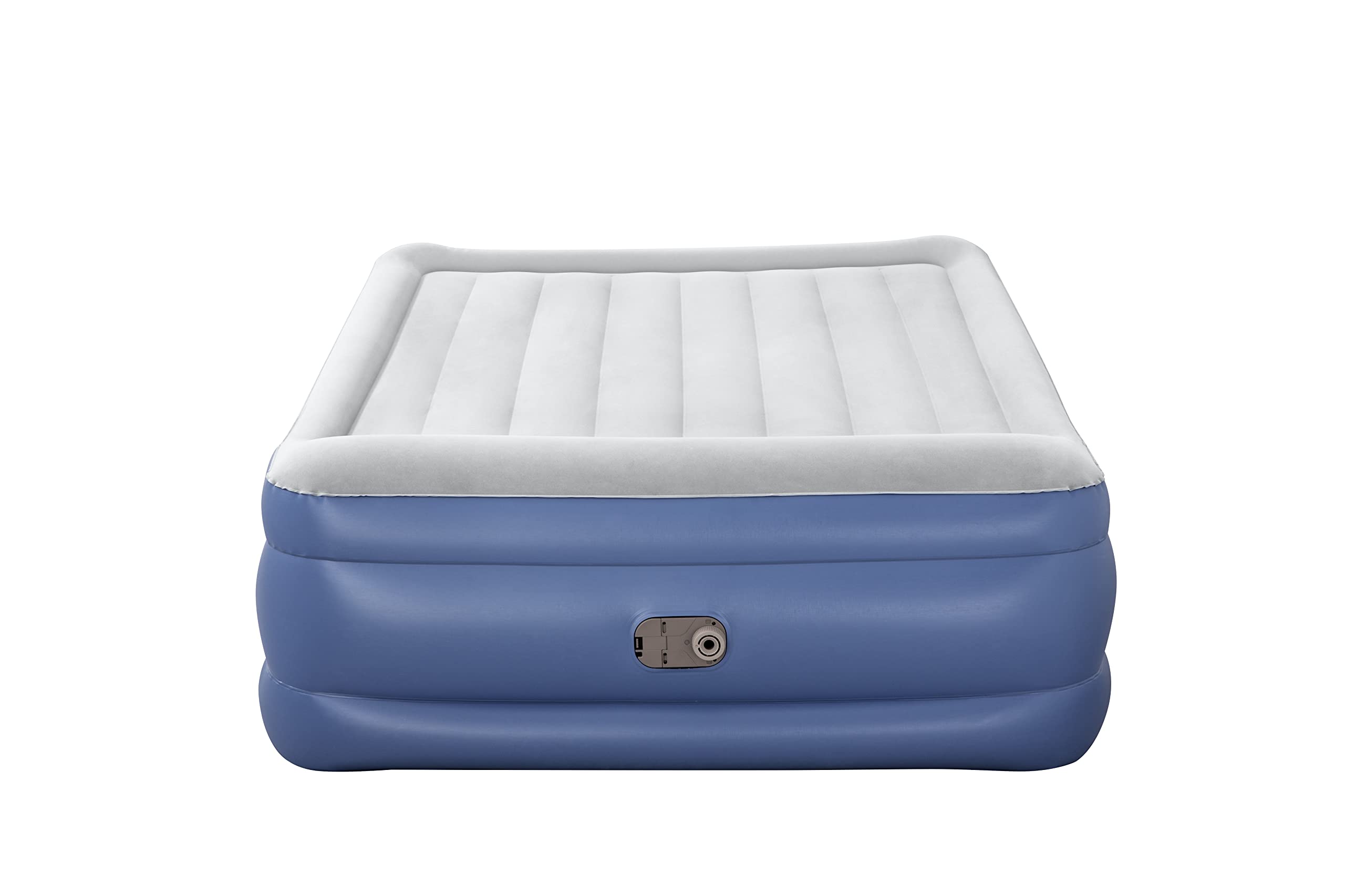 Bestway 80" x 60" x 22"/2.03m x 1.52m x 56 cm Tritech Air Mattress Queen Built-in AC Pump