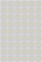 Vista 8 de 54 UNIDADES de calcomanías autoadhesivas para agujeros de tornillos - Cubiertas y tapas para tornillos, de plástico, texturizadas, 21 mm, negras