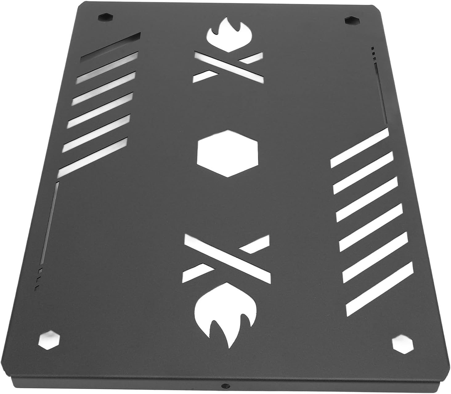 Stove Table Top Aluminum Alloy Plate Board, Camping Stove Table Unit, Lightweight Portable IGT Tabletop for Snow Peak GS 450R 450K, Outdoor Cooking Accessories with Storage Bag