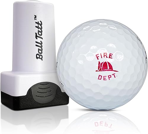 Ball Tatt - Sello de pelota de golf, sello de pelota de golf, marcadores de sellos de pelotas de golf autoentintados, herramienta de marcado de