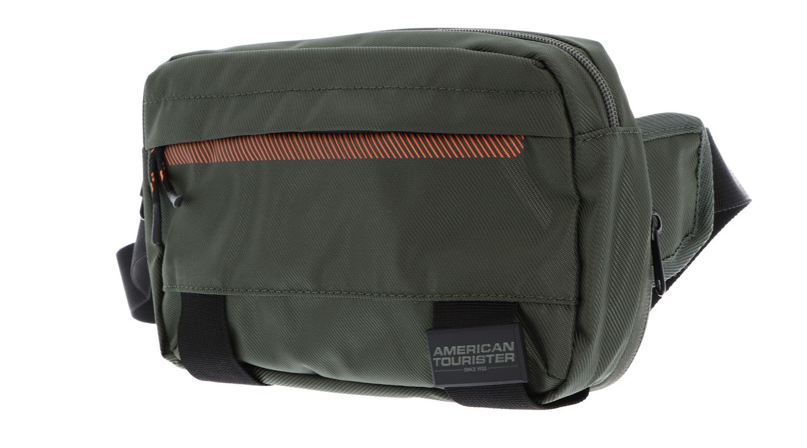 American Tourister Urban Track - Borsa a tracolla, 26cm, 3/4L, Verde (Kaki Scuro)