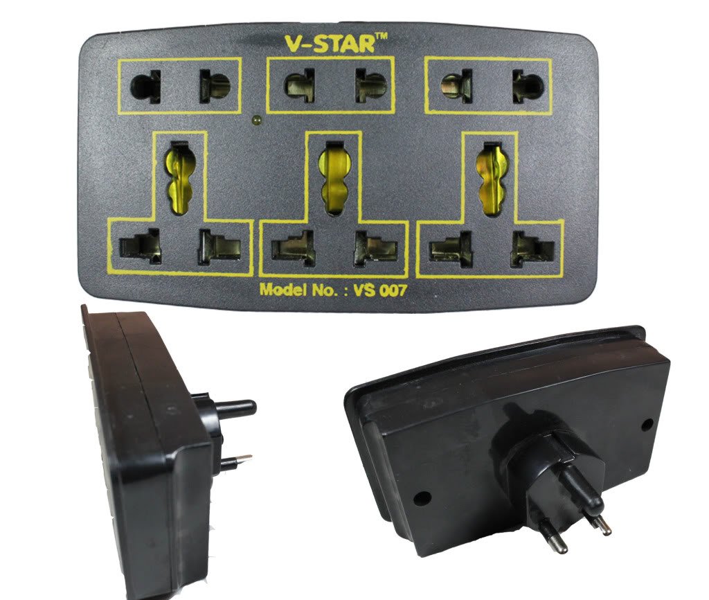 OEM 6 Sockets Multiplug Switch Board with Power Indicator Amazon.in