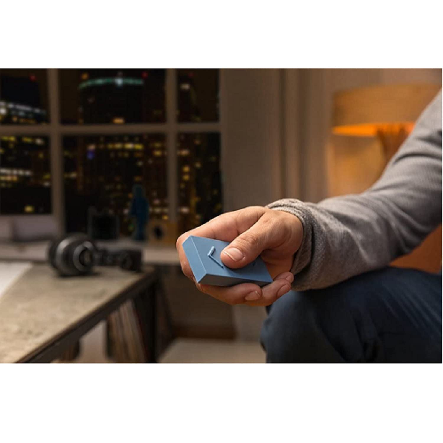 OSRAM Smart+ Mini Switch Blue ZigBee włącznik światła, ściemniacz i pilot zdalnego sterowania do lamp LED, rozszerzenie do inteligentnego domu