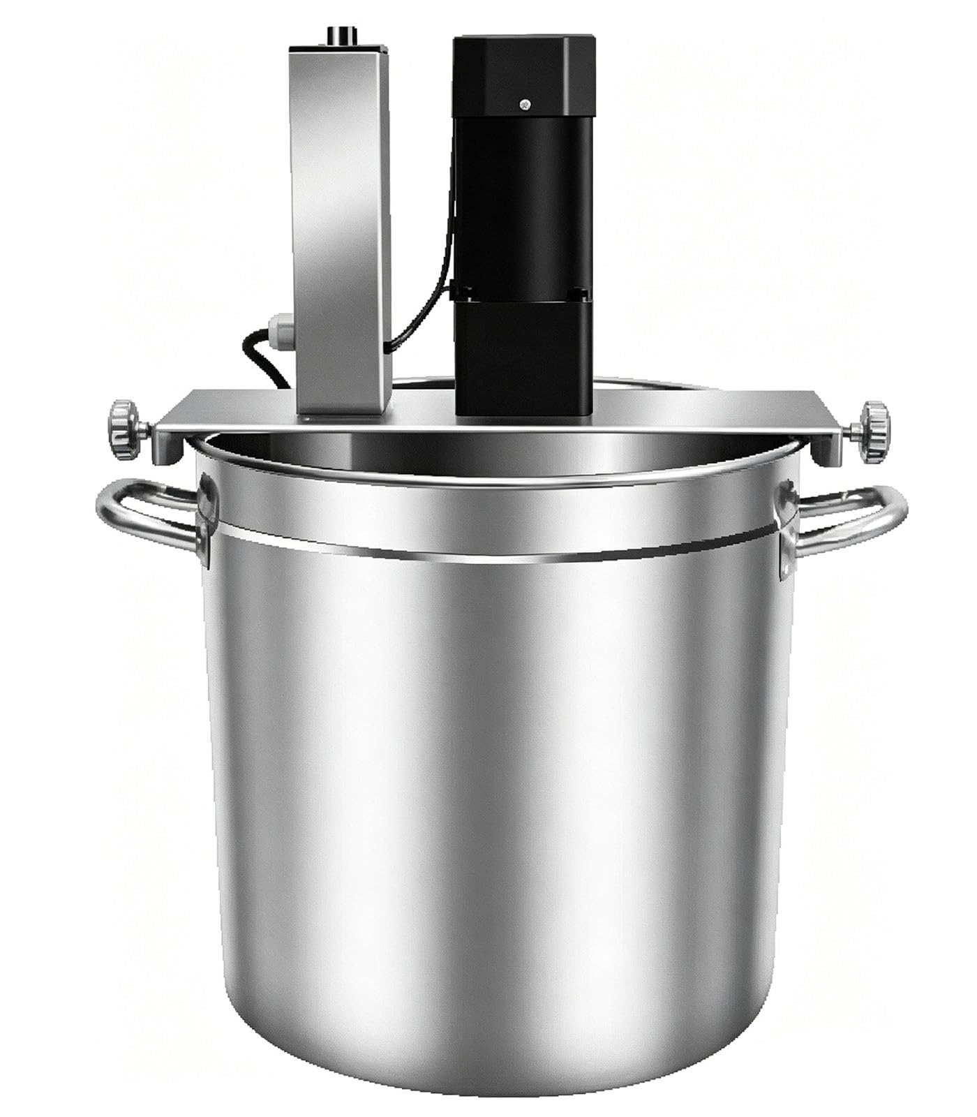 Kindevieft Multicolor Commercial Pot-Bottom Condiment Stirrer, Automatic Food Blender, Electric Mixer – Adjustable Mixing Speed 60L
