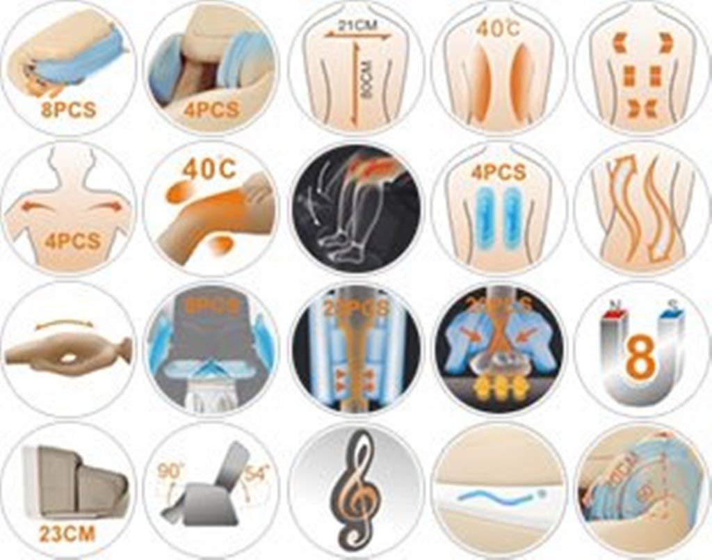 Health and Fitness_Hhab Elite Full Body Massage Chair painted smart luxury pain relief massage chair with one year warranty