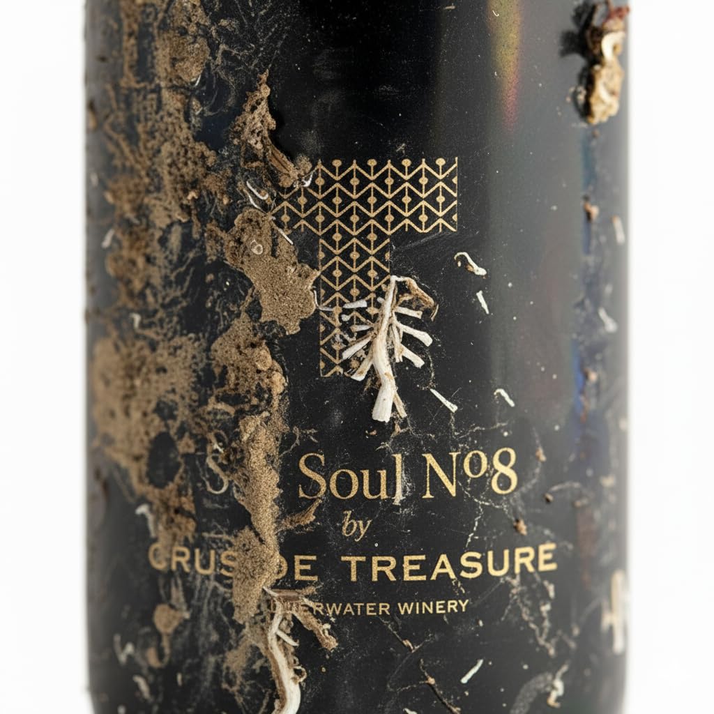 Crusoe Treasure Pack Red & White - Vino submarino - Vino tinto y vino blanco - Estuche regalo 2 botellas de 750ml cada una - Cata online gratuita incluida