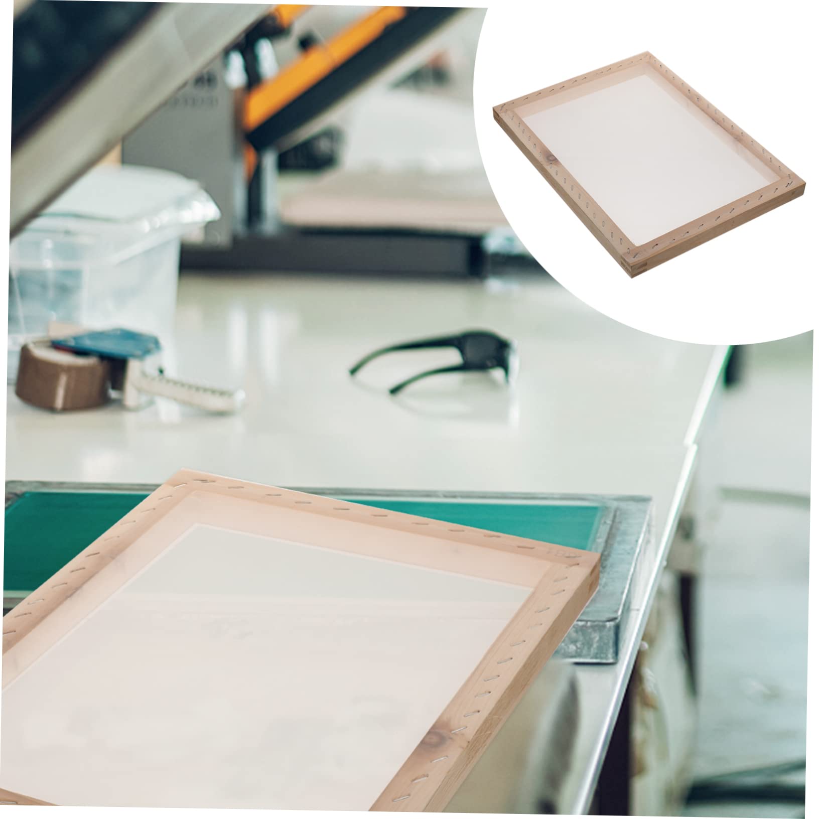 Operitacx Sostituzione Per Vecchie Cornici Cornice in Legno Per Serigrafia Dimensioni Pratiche Per La Stampa