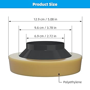 Hibbent 2 Pack Toilet Wax Ring, Thick Toilet Bowl Wax Ring