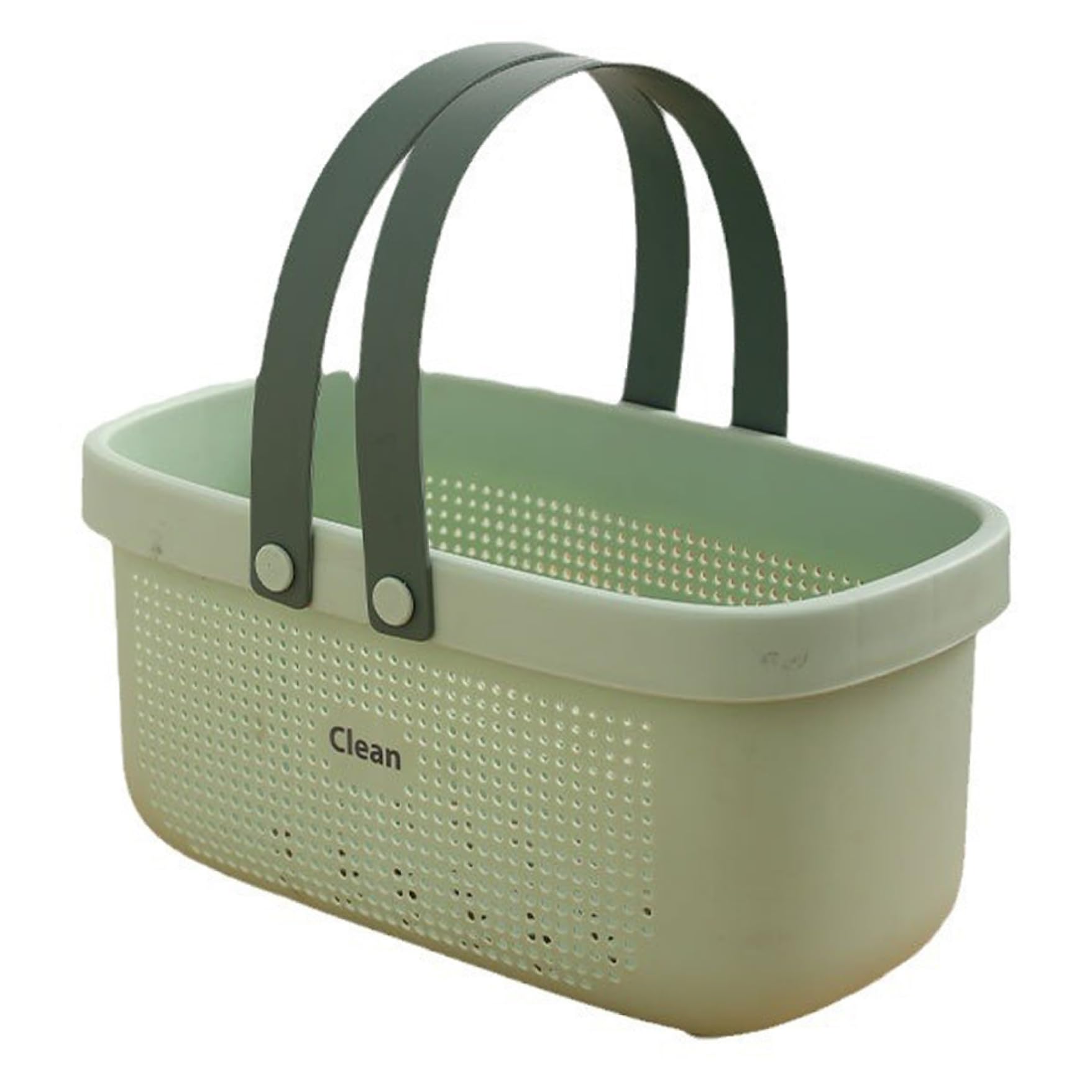 Licsaliwe Shower Caddy - Portable Plastic Storage Basket with Handle, Shower Caddy Tote for Bathroom Dorm