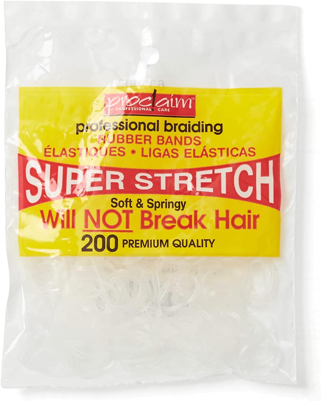 Super Stretch Rubber Bands 500 Each(Pack of 1) Office