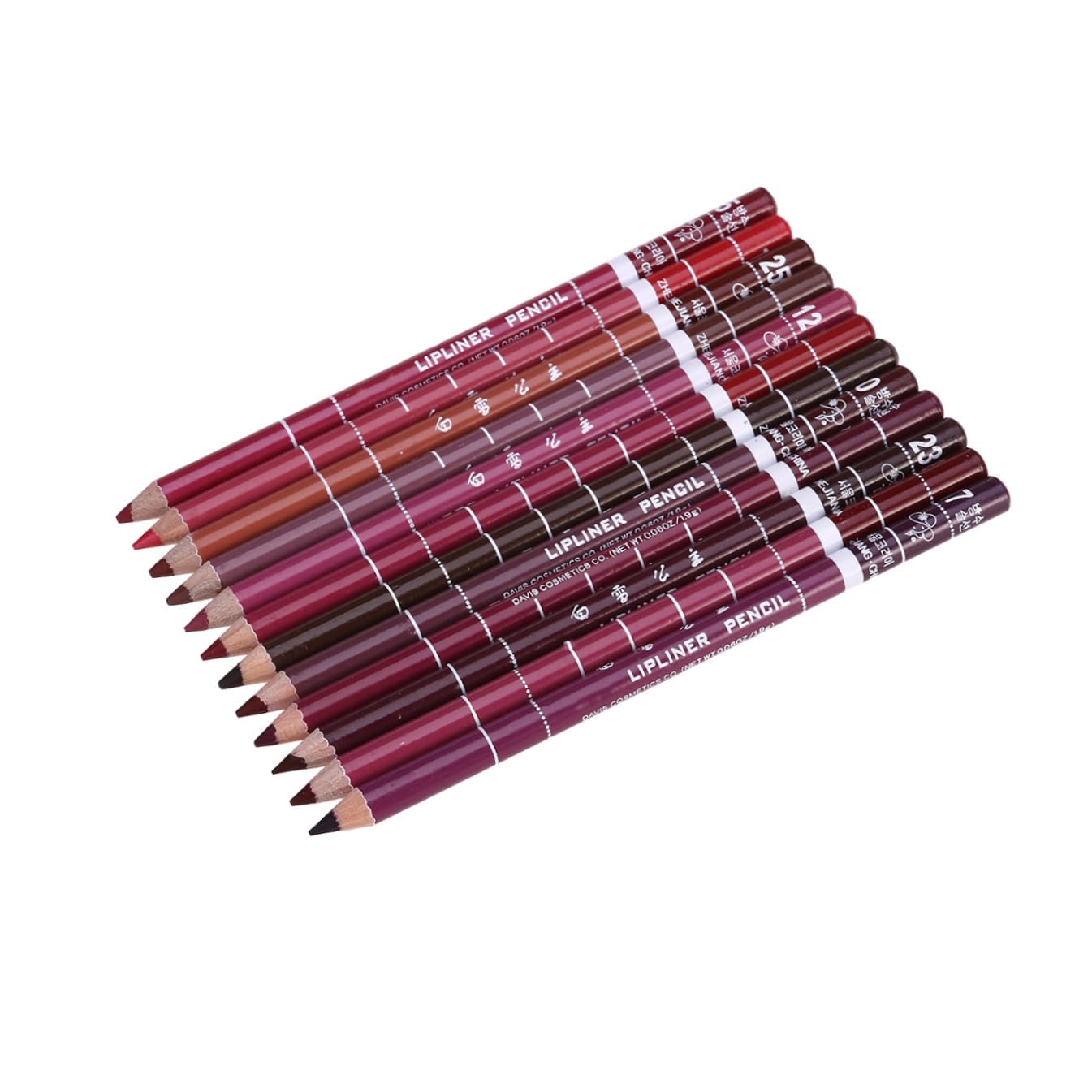 Didiseaon 36pezzi Per Impermeabili Kit Lipliner Colori Casual Per Make-up Duraturo Sbavature