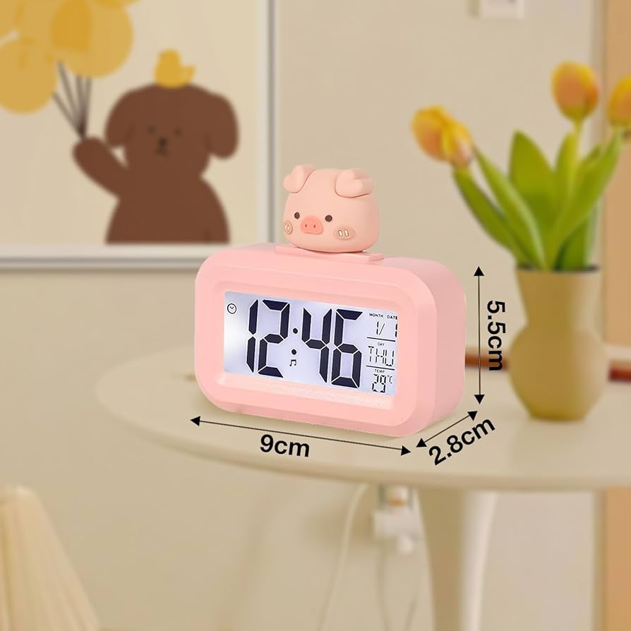 ミケン製　振り子時計　ブタ　PETTY ANIMAL CLOCK ピンク ミケン製 振り子時計 ブタ PETTY ANIMAL CLOCK ピンク
