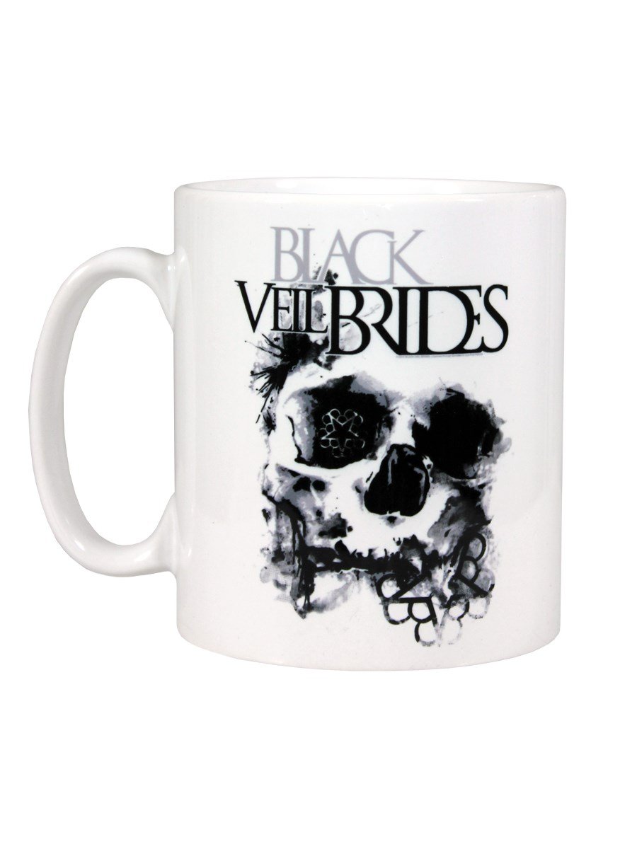 Céramique Black Officially Licensed Veil Brides Skullogram Mug