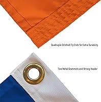 Vista 6 de WinCraft Bandera con logotipo de los New York Mets de 3 x 5 pies con ojal