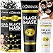 Blackhead Remover Mask, Bamboo Charcoal Peel Off Black face Mask, Purifying and Deep Cleansing mask for All Skin types; Anti-Aging Snail Cream (2.5 fl.oz/ 75ml)