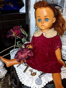 Amazon | 昭和 レトロ カール人形 ミルク飲み 人形 ドール 日本