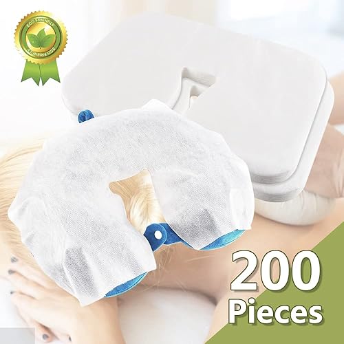 Miniatura 2 de 200 fundas para cuna facial para mesa de masaje, fundas desechables para mesa de masaje, 200 fundas desechables para cuna facial