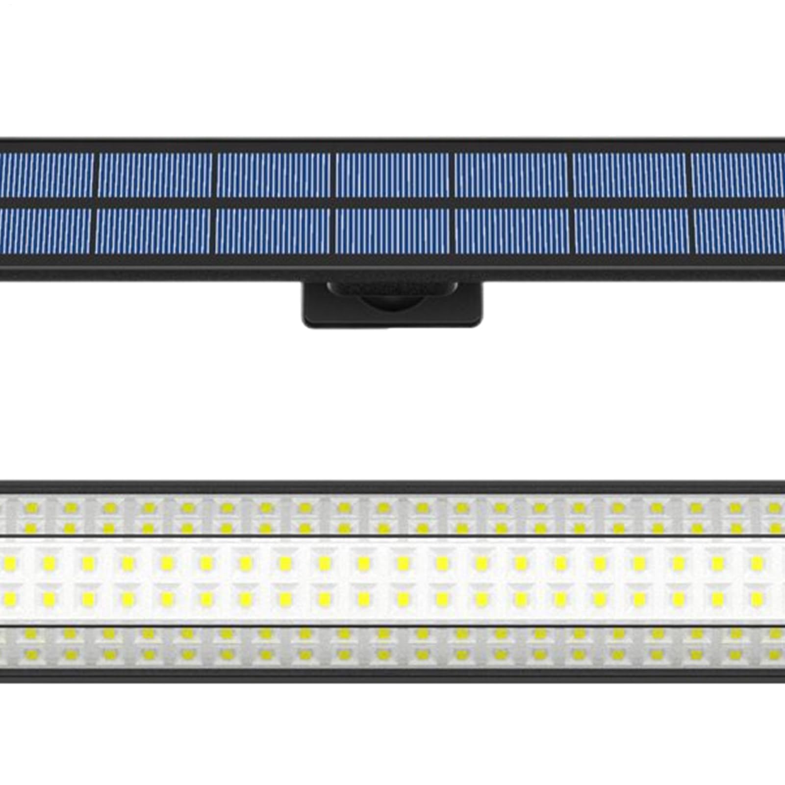 Lumières Solaires Murales d'Extérieur Lampe Solaire Intelligente 3 Modes