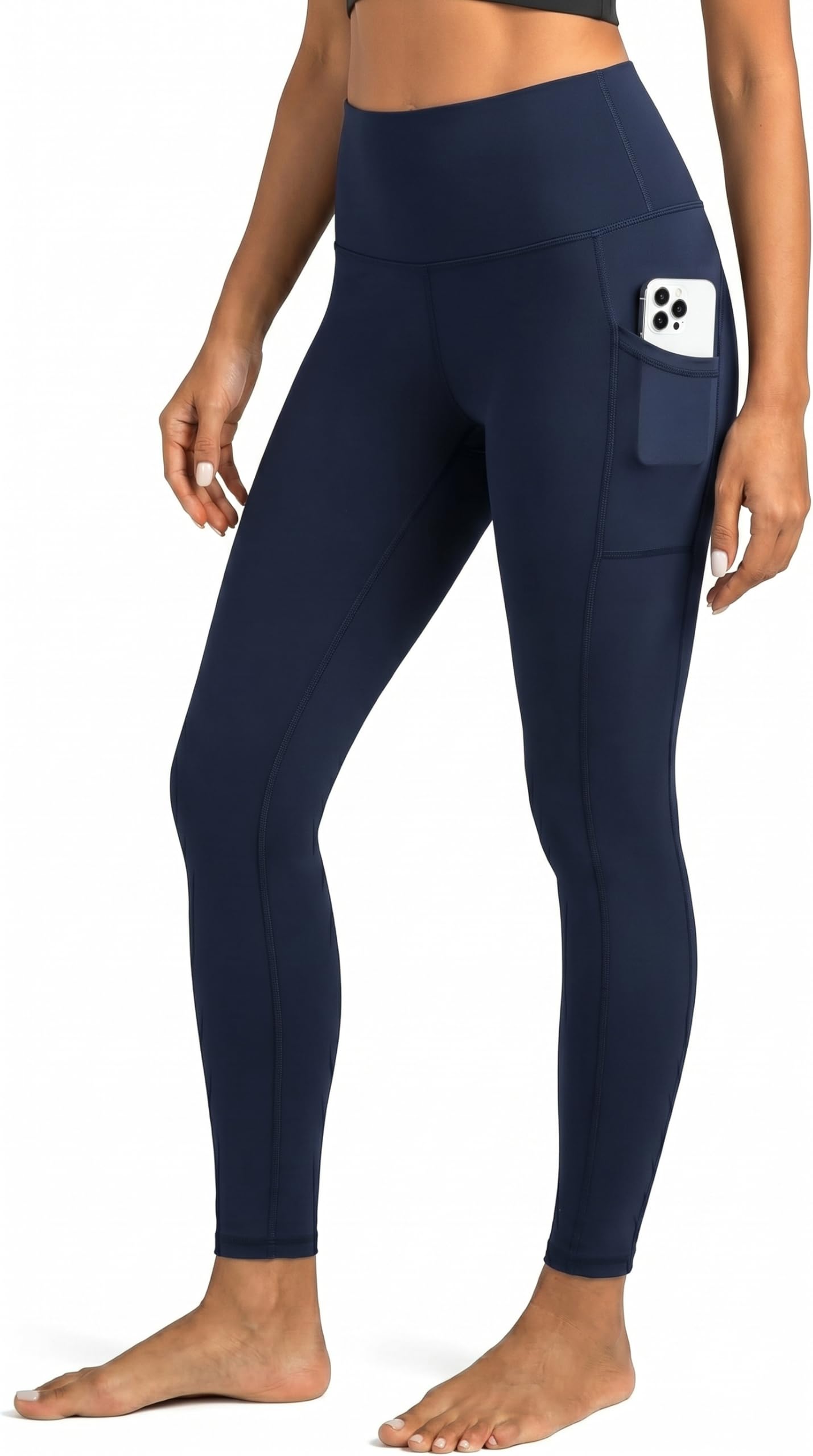 alyne Women’s High‑Waist Yoga Leggings with Pockets | Leggings with Slimming Design Technology-picture-22