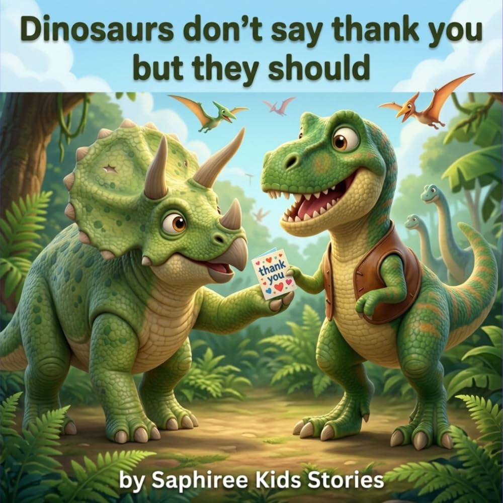 Dinosaurs Don’t Say Thank You (But They Should)
