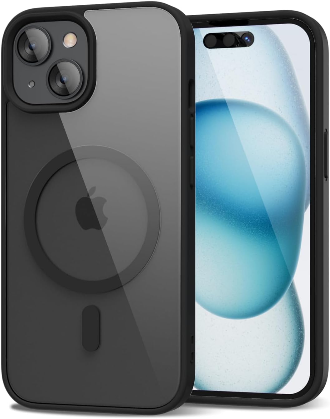 SHINESTAR Clear Case for iPhone 15 Compatible with Magnetic Charging- Premium Transparent Protective Cover with Enhanced Durability - Sleek and Slim Design - Black Magsafe (B0D4R8Q1BS) Amazon Price History, Amazon Price Tracker