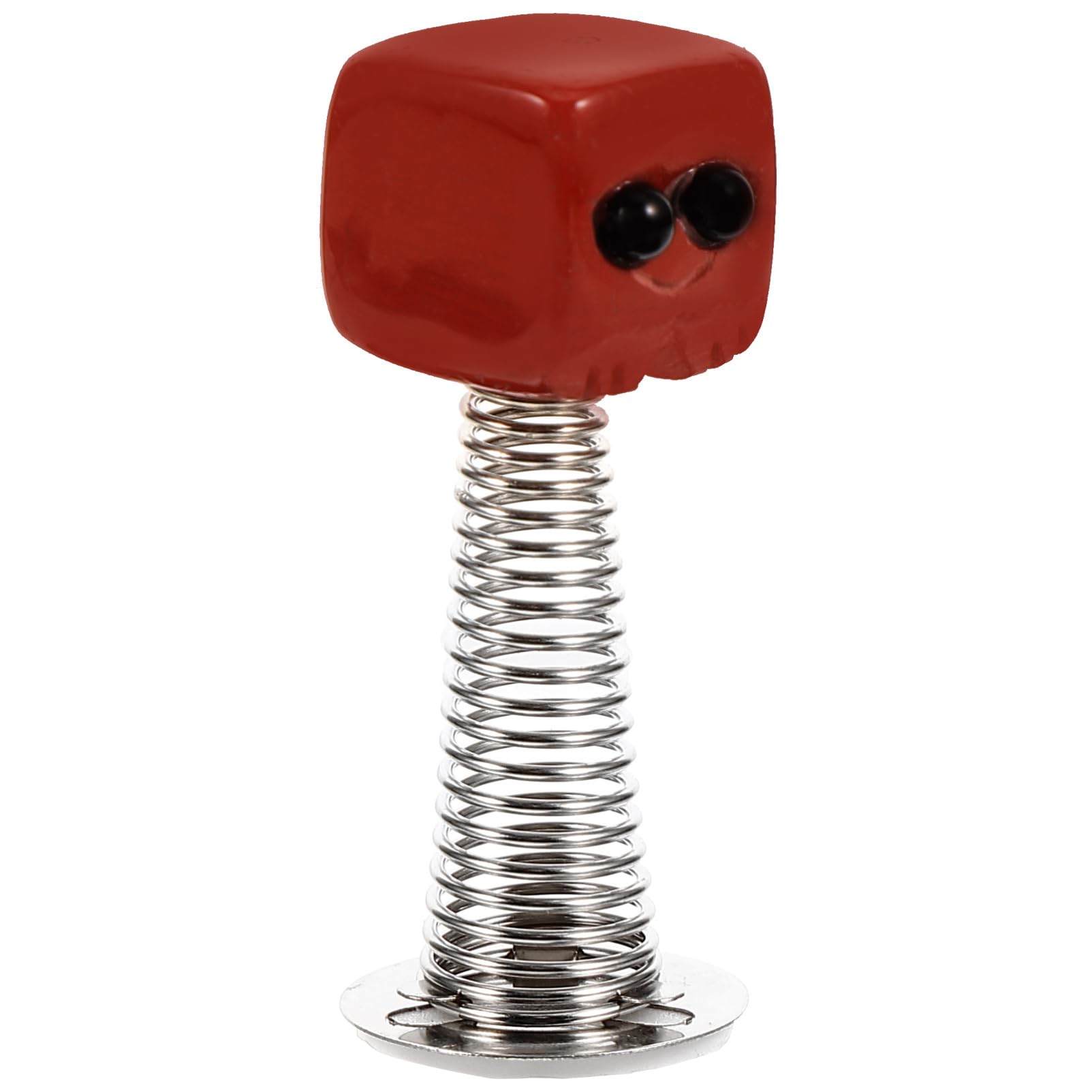 LALADEFIEE Shaking Head Crystal Decor for Car Desktop Decoration Auto Ornament Cute Spring for Cabinet Versatile Home