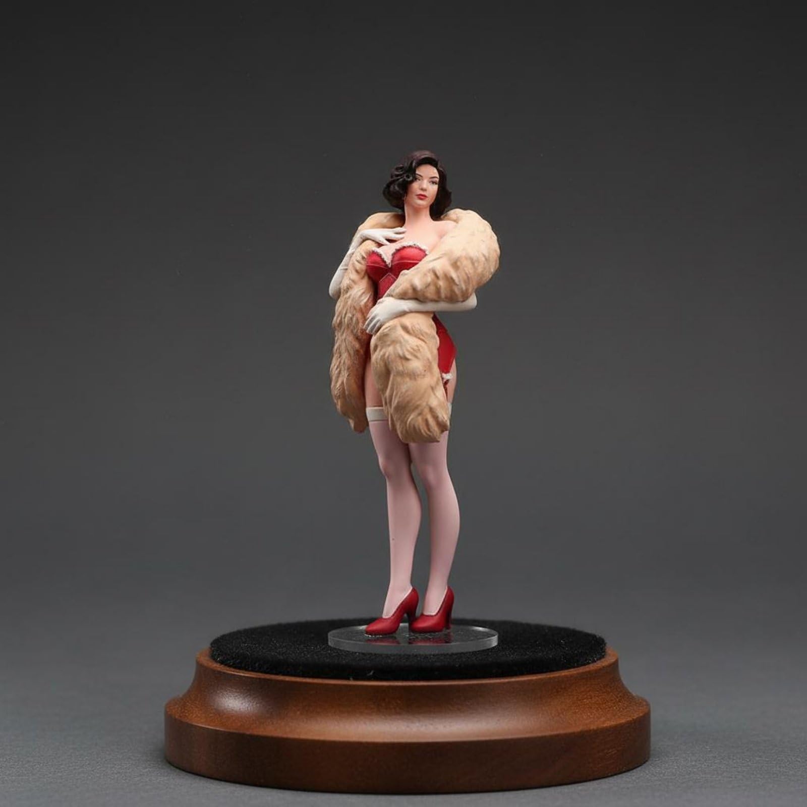 Figure Scena Cantiere Miniatura Personaggio Modello Statua in Resina Finiture Accurate Texture Vivaci Statico Adatta per, Operaio Con Pala E Casco In Mano
