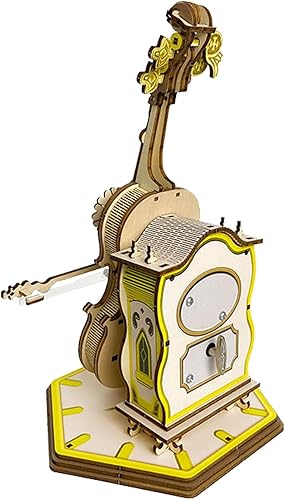 Miniatura 8 de Wetufin - Rompecabezas de madera 3D para adultos, estilo reloj de búho, rompecabezas de madera 3D, regalo para Navidad, amigos, familiares,