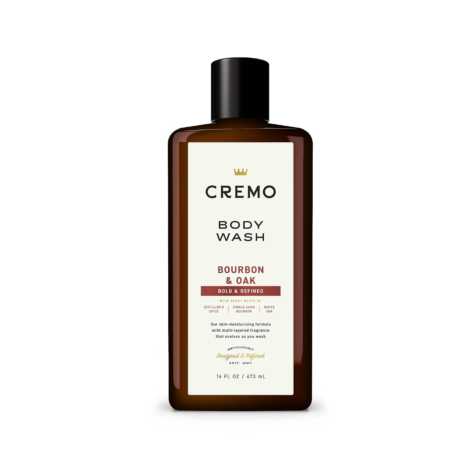 Cremo Bourbon Oak Body Wash