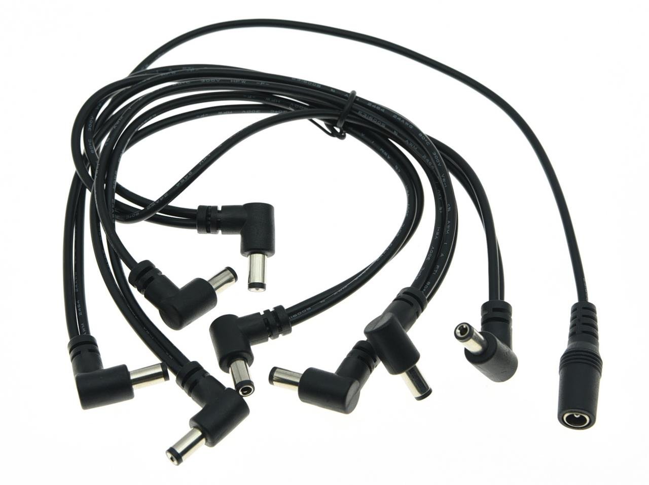 KAISH 8 Way Guitar Effect Pedal Daisy Chain Effect Pedal Power Supply Splitter Cable