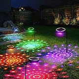 Solar Pathway Lights,Solar Lights Outdoor,Pathway Lights Solar Powered,Waterproof IP65 Brighter LED