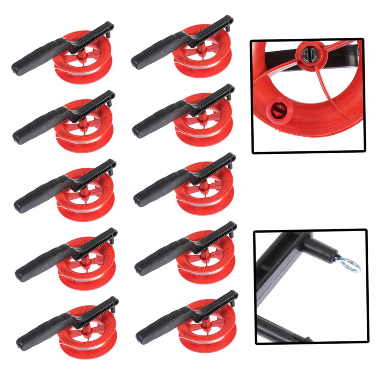 VICASKY Kite Wheel Kite String Winder Plastic Line Wheels Supplies String Spool