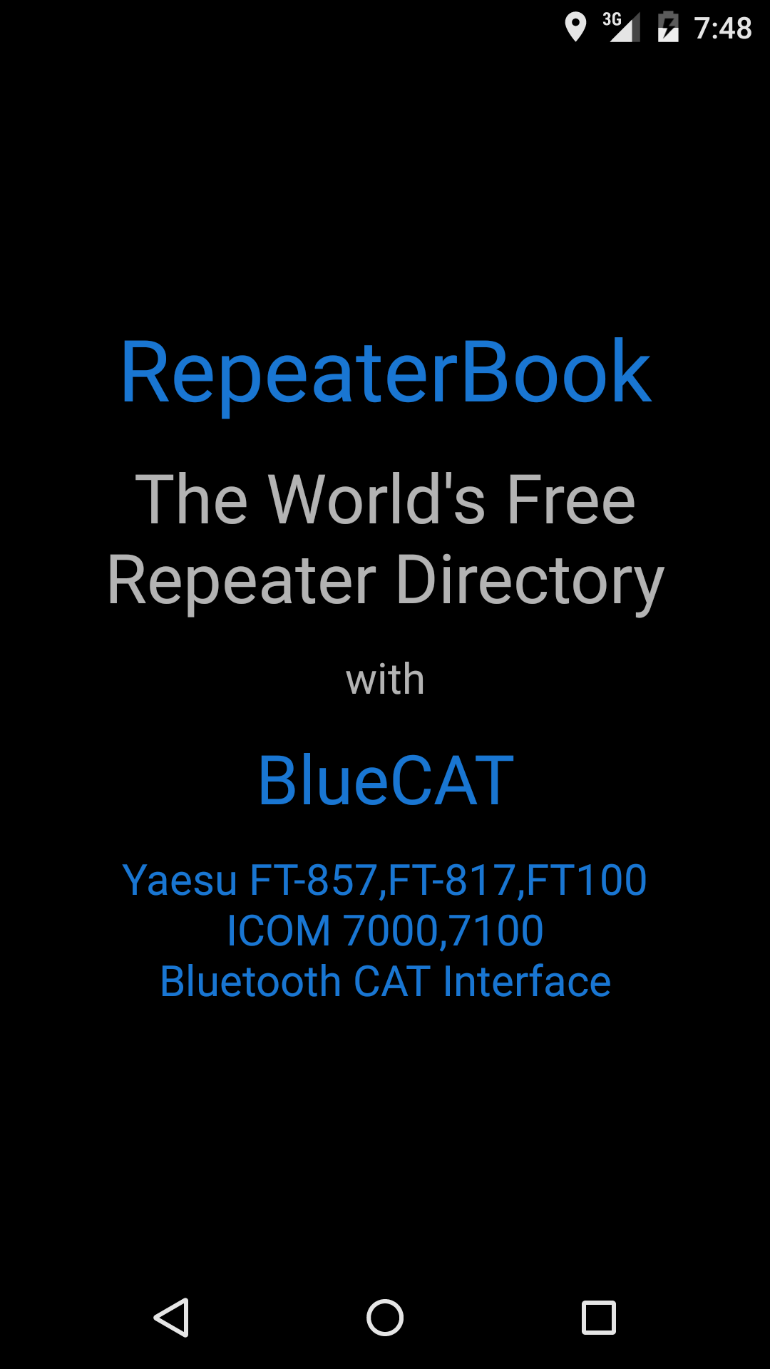 RepeaterBook App on the Amazon Appstore