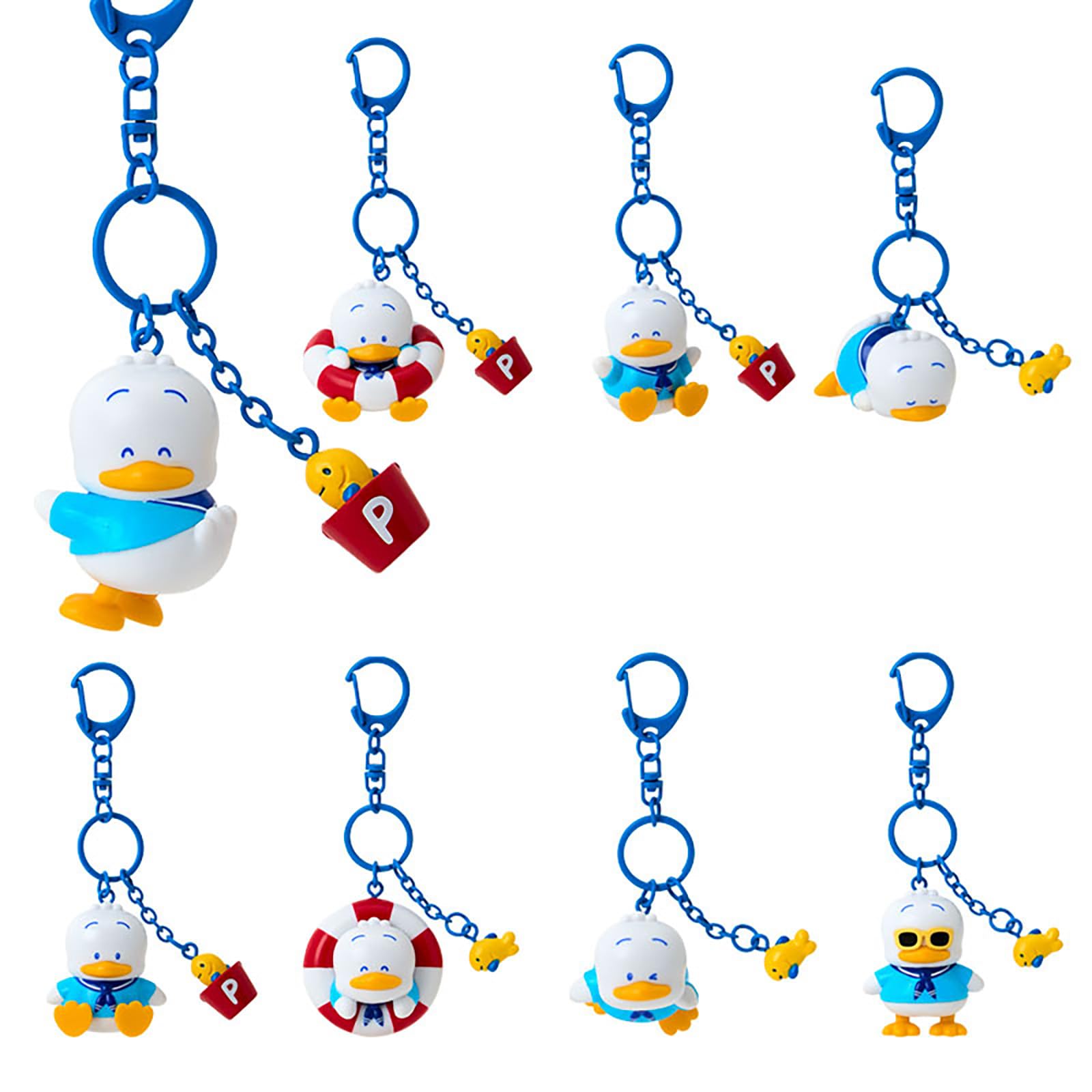 あひるのペックルとピッチのサマーデイズ シークレットマスコットキーホルダー 6種 Amazon.co.jp: サンリオ(SANRIO) シークレットマスコットキーホルダー