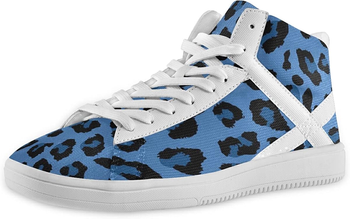 Natax ハイカットスニーカー メンズ ハイカットシューズ 超激得sale 運動靴 通気性 夏用 薄型 カジュアルシューズ 男の子 おしゃれ 人気 軽量 中学生 靴 くつ スポーツ ひょうがら レオパード 大学生 スニーカー 高校生 豹柄